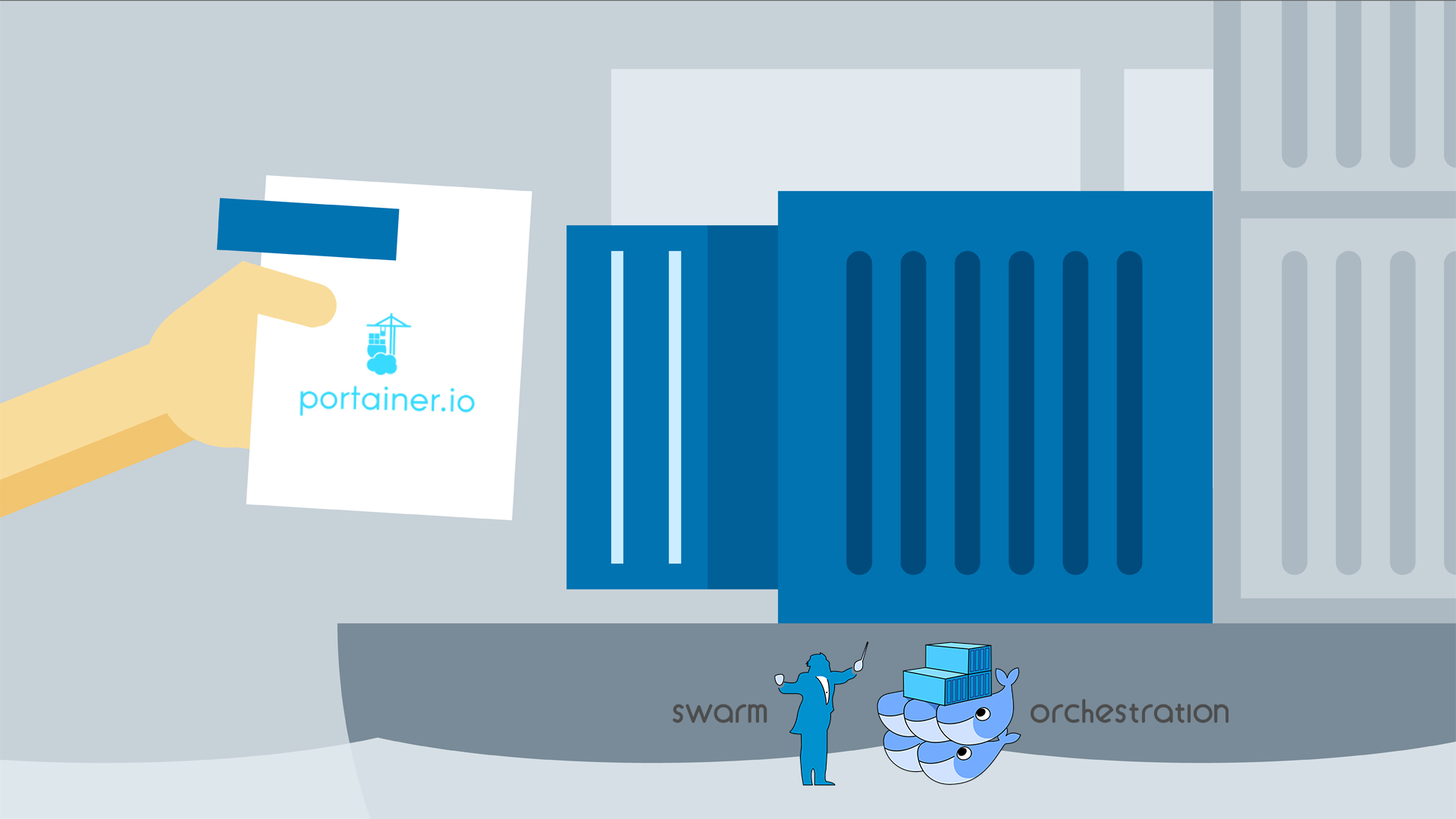 Docker Swarm ve Portainer.io